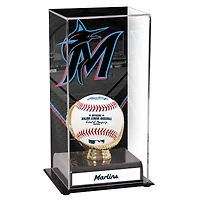 Miami Marlins Sublimated Display Case with Image