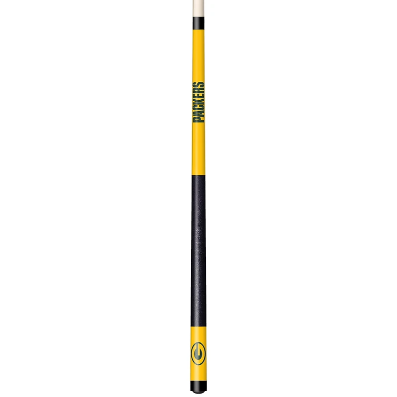 Imperial Green Bay Packers Team Color Laser-Etched Cue Stick