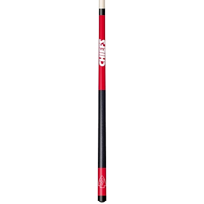 Imperial Kansas City Chiefs Team Color Laser-Etched Cue Stick