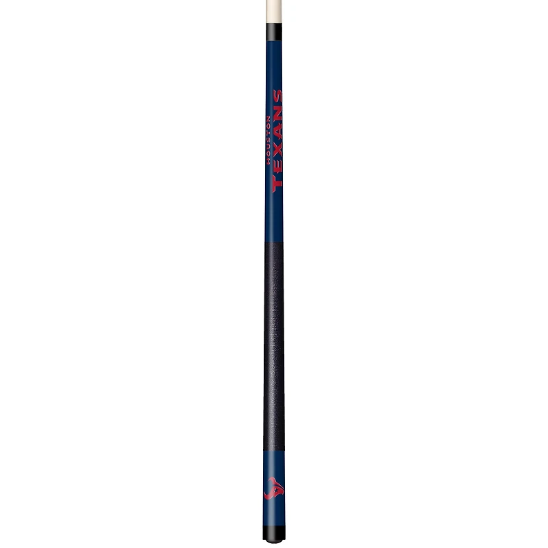 Imperial Houston Texans Team Color Laser-Etched Cue Stick