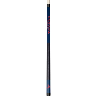 Imperial Houston Texans Team Color Laser-Etched Cue Stick