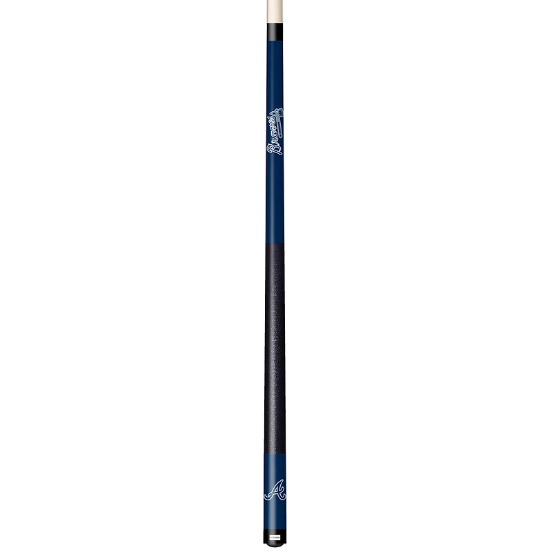 Imperial Atlanta Braves Team Color Laser-Etched Cue Stick