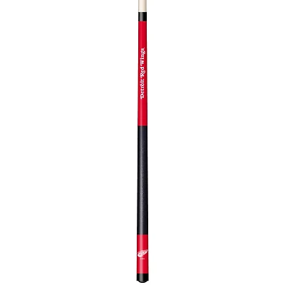 Imperial Detroit Red Wings Team Color Laser-Etched Cue Stick