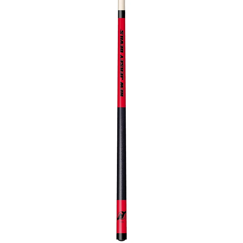 Imperial New Jersey Devils Team Color Laser-Etched Cue Stick
