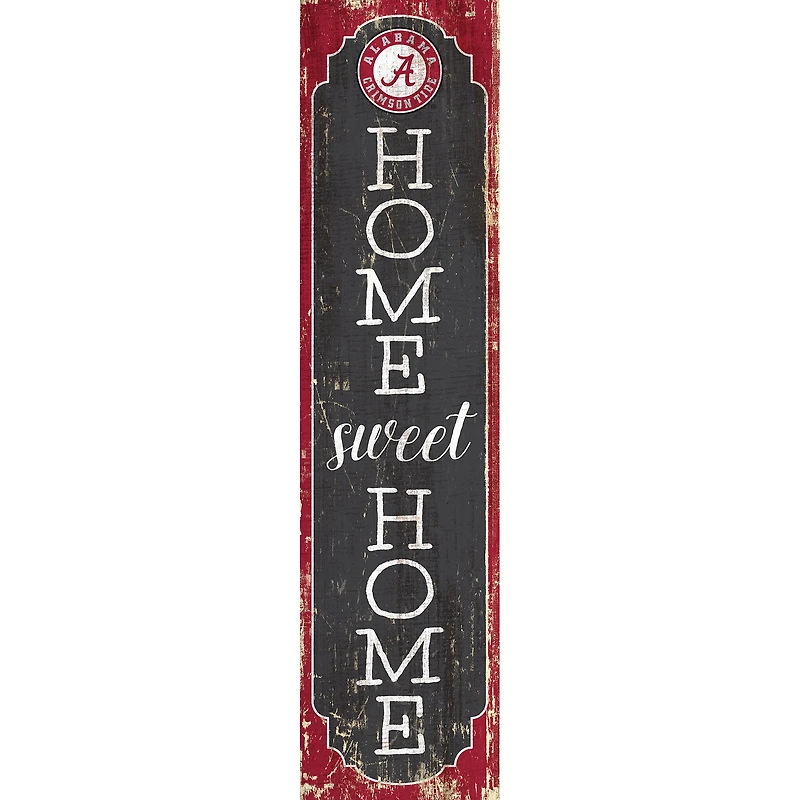 Alabama Crimson Tide 24" Home Sweet Home Leaner Sign