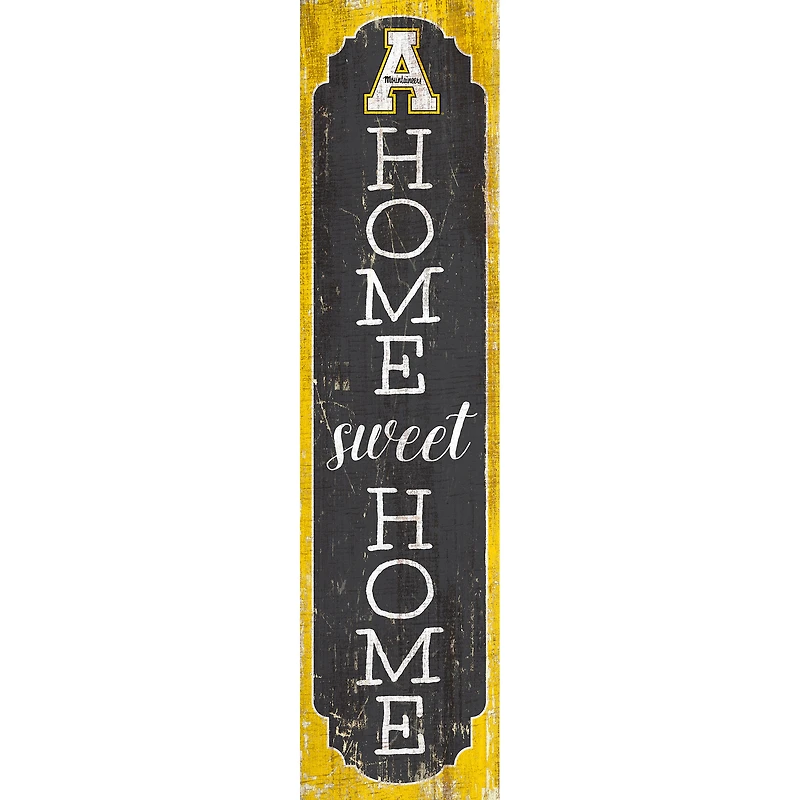 Appalachian State Mountaineers 24" Home Sweet Home Leaner Sign
