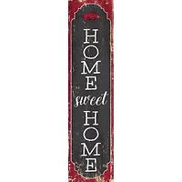 Arkansas Razorbacks 24" Home Sweet Home Leaner Sign