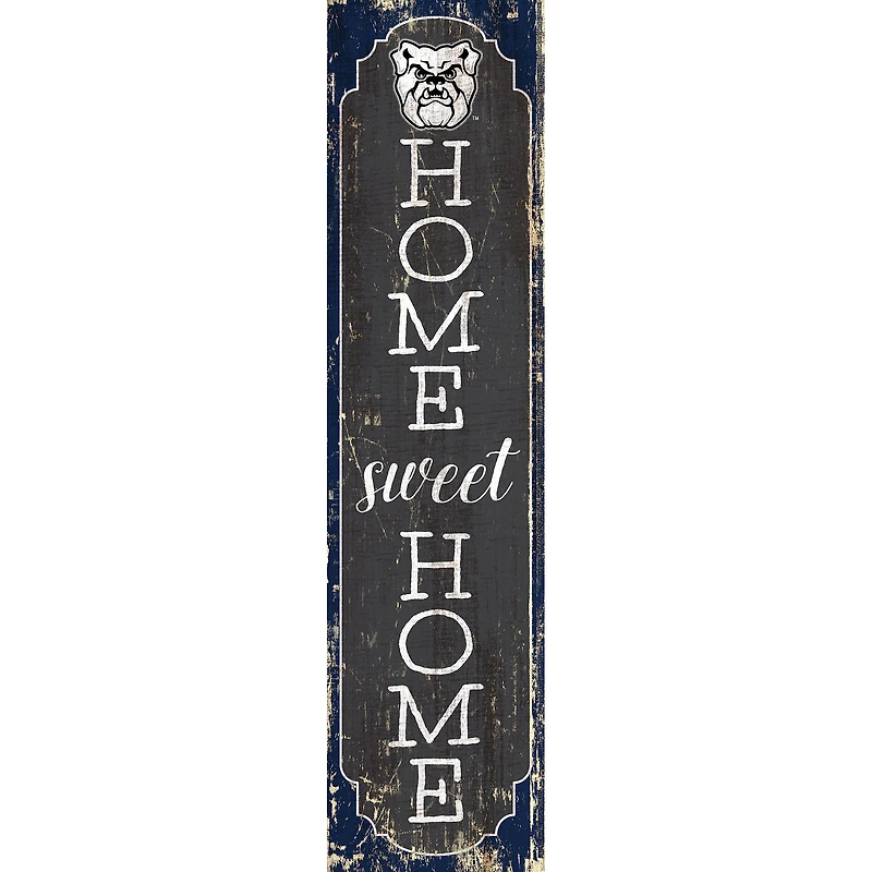 Butler Bulldogs 24" Home Sweet Home Leaner Sign