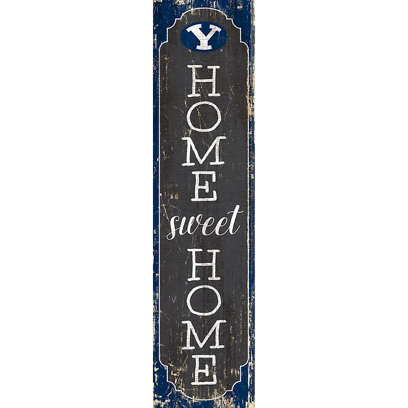 BYU Cougars 24" Home Sweet Home Leaner Sign