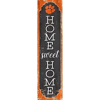 Clemson Tigers 24" Home Sweet Home Leaner Sign