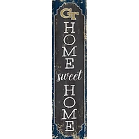 Georgia Tech Yellow Jackets 24" Home Sweet Home Leaner Sign