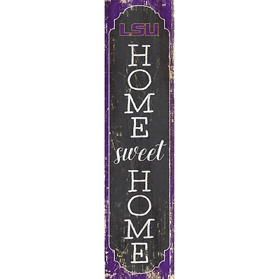 LSU Tigers 24" Home Sweet Home Leaner Sign