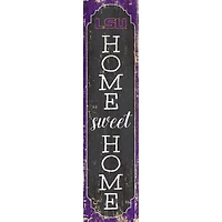 LSU Tigers 24" Home Sweet Home Leaner Sign