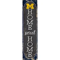 Michigan Wolverines 24" Home Sweet Home Leaner Sign