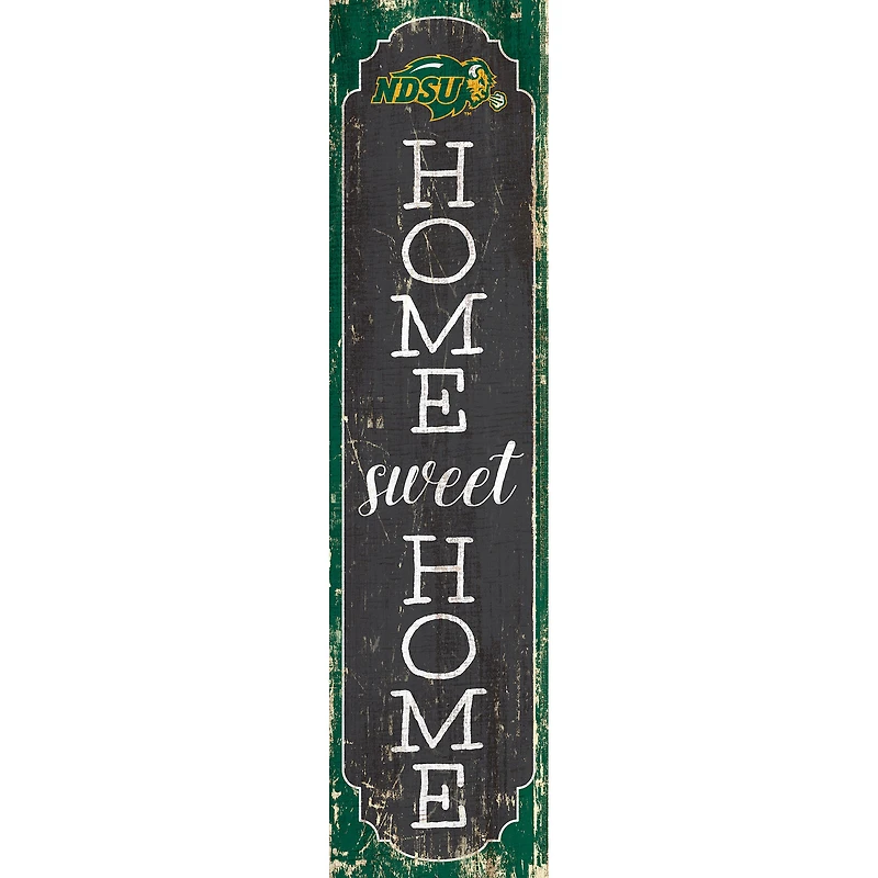 NDSU Bison 24" Home Sweet Home Leaner Sign