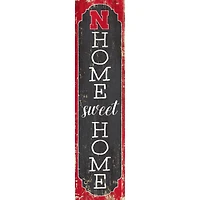 Nebraska Huskers 24" Home Sweet Home Leaner Sign