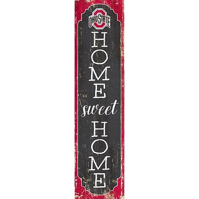 Ohio State Buckeyes 24" Home Sweet Home Leaner Sign
