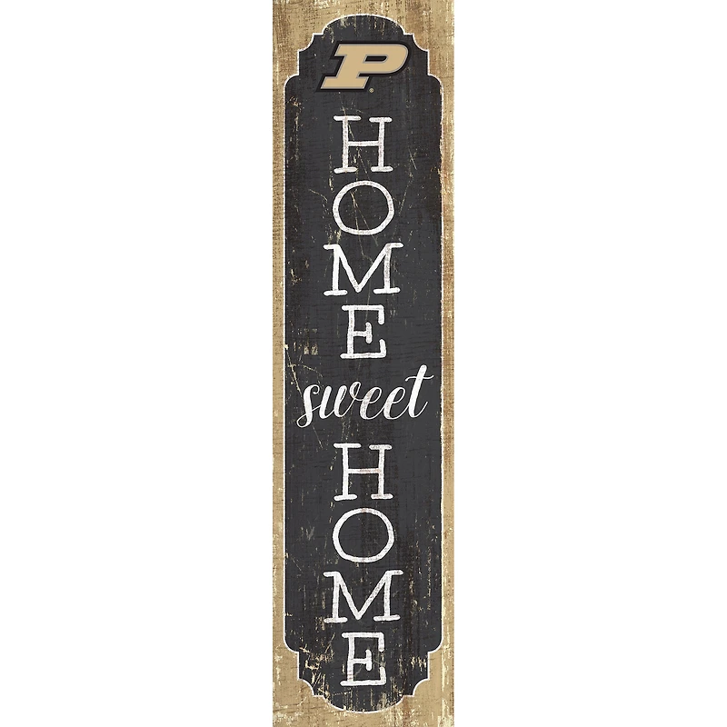 Purdue Boilermakers 24" Home Sweet Home Leaner Sign
