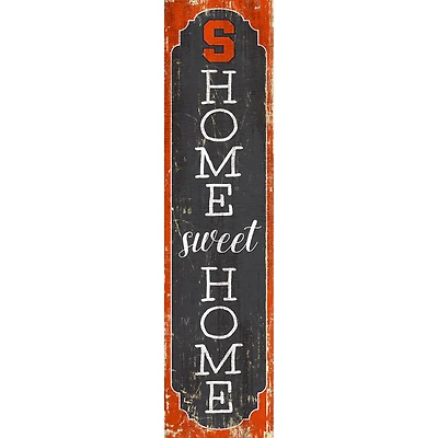 Syracuse Orange 24" Home Sweet Home Leaner Sign