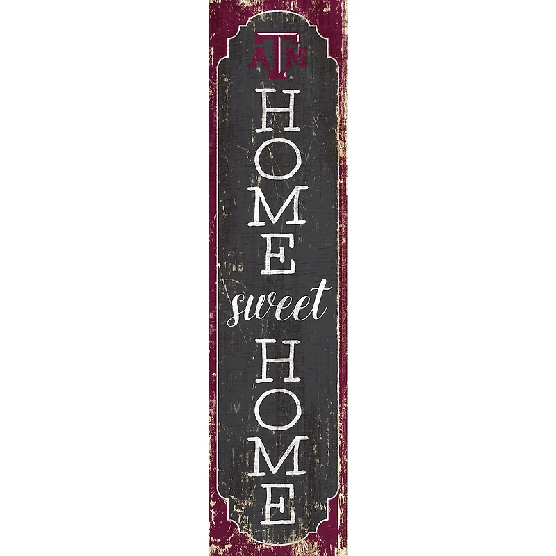 Texas A&M Aggies 24" Home Sweet Home Leaner Sign