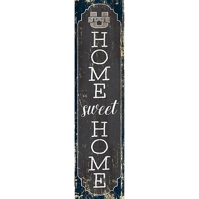 Utah State Aggies 24" Home Sweet Home Leaner Sign