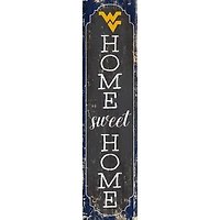 West Virginia Mountaineers 24" Home Sweet Home Leaner Sign