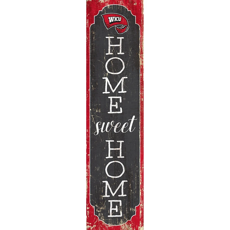 Western Kentucky Hilltoppers 24" Home Sweet Home Leaner Sign