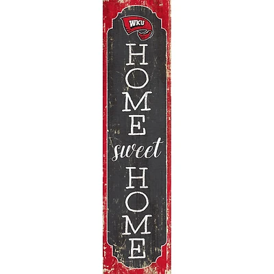Western Kentucky Hilltoppers 24" Home Sweet Home Leaner Sign