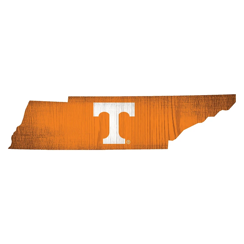 Tennessee Volunteers 12" Logo State Sign