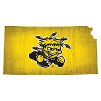 Wichita State Shockers 12" Logo State Sign