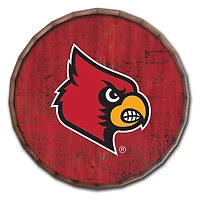 Louisville Cardinals 24" Cracked Color Barrel Top Sign