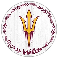 Arizona State Sun Devils 12" Welcome Circle Sign