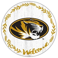 Missouri Tigers 12" Welcome Circle Sign