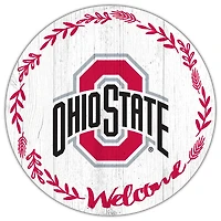 Ohio State Buckeyes 12" Welcome Circle Sign