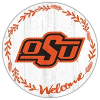 Oklahoma State Cowboys 12" Welcome Circle Sign