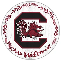 South Carolina Gamecocks 12" Welcome Circle Sign