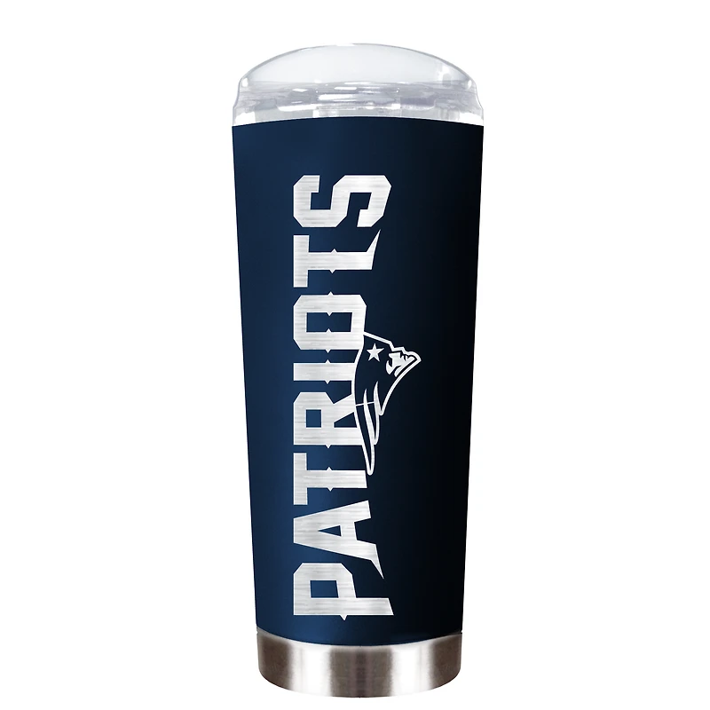 New England Patriots 18oz. Team Color Laser Logo Roadie