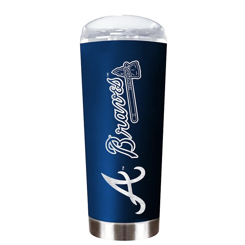 Atlanta Braves 18oz. Team Color Laser Logo Roadie