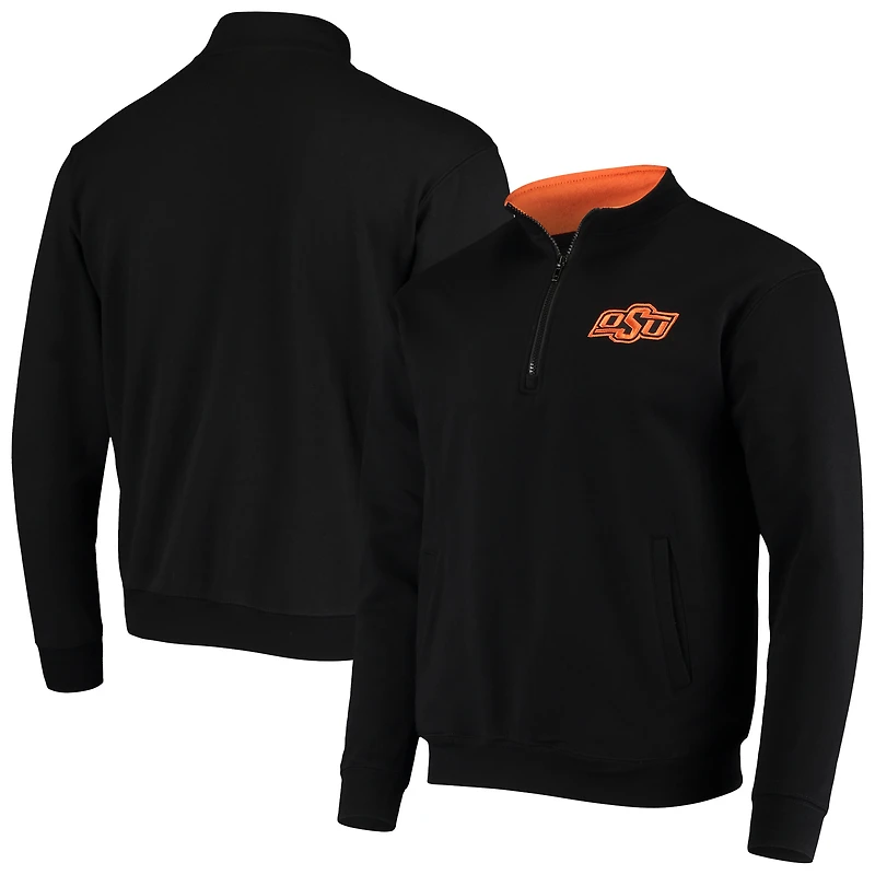 Men's Colosseum Oklahoma State Cowboys Tortugas Logo Quarter-Zip Jacket