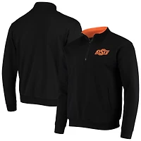 Men's Colosseum Oklahoma State Cowboys Tortugas Logo Quarter-Zip Jacket