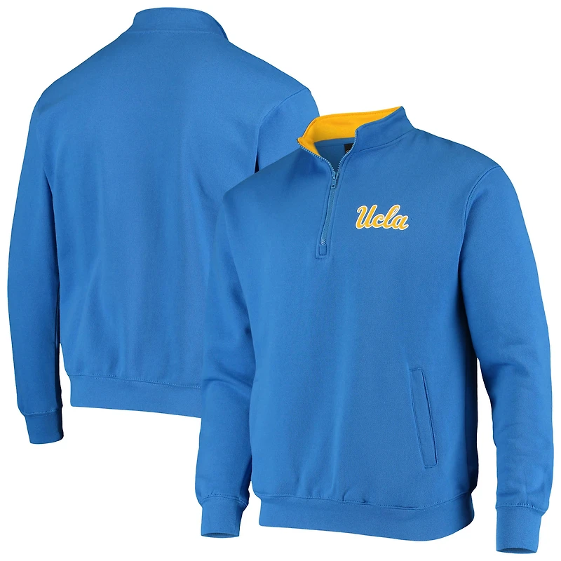 Men's Colosseum Blue UCLA Bruins Tortugas Logo Quarter-Zip Jacket