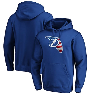 Men's Royal Tampa Bay Lightning NHL Banner State Hoodie