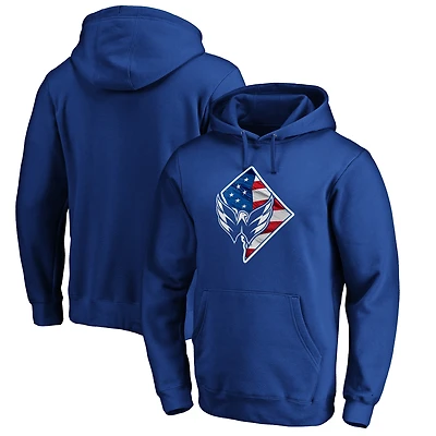 Men's Royal Washington Capitals NHL Banner State Hoodie