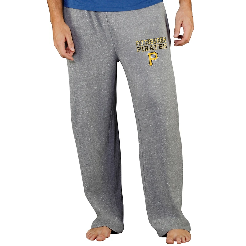 Men's Concepts Sport Gray Pittsburgh Pirates Team Mainstream Terry Pants