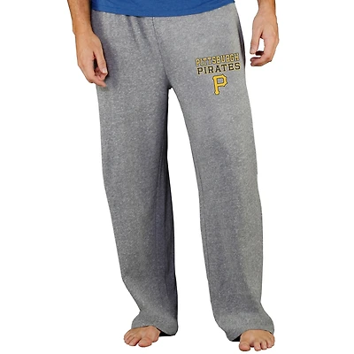 Men's Concepts Sport Gray Pittsburgh Pirates Team Mainstream Terry Pants