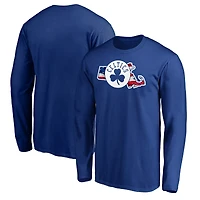 Men's Royal Boston Celtics Banner State Long Sleeve T-Shirt