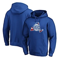 Men's Royal New York Knicks Banner State Pullover Hoodie