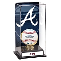 Atlanta Braves Sublimated Display Case with Image