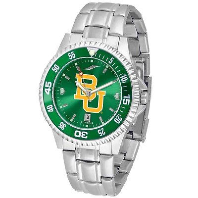 Green Baylor Bears Competitor Steel AnoChrome Color Bezel Watch