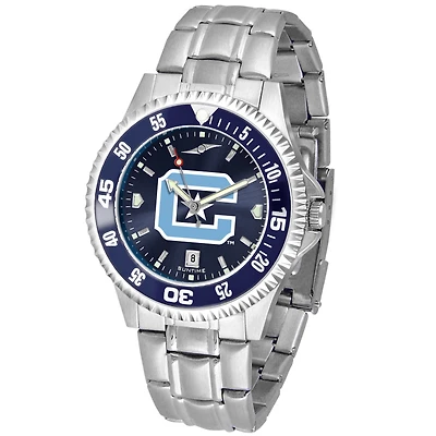 Blue Citadel Bulldogs Competitor Steel AnoChrome Color Bezel Watch